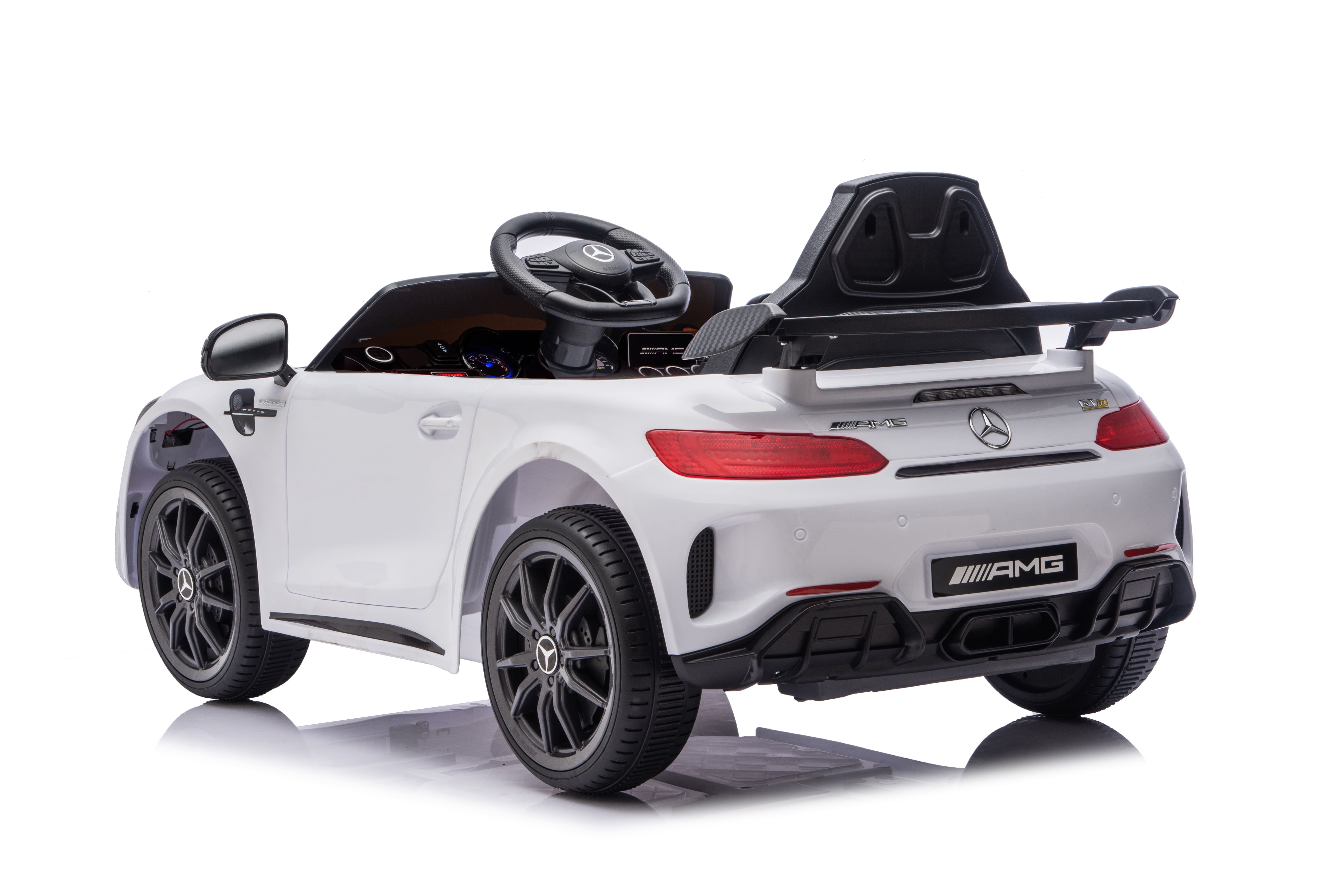 Mercedes-Benz - AMG 12V Ride-on Car - White
