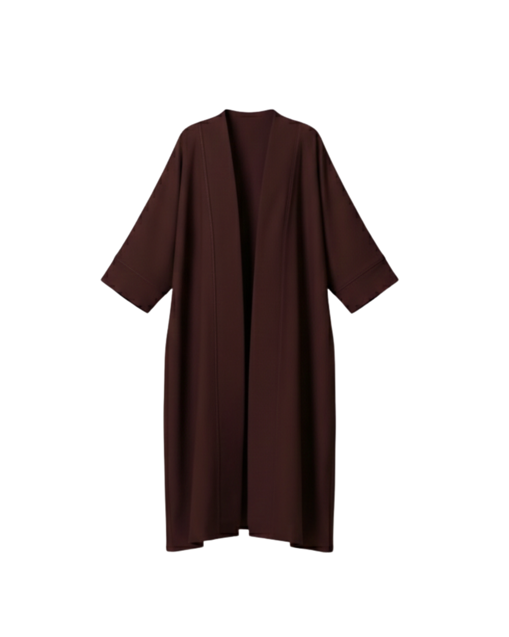 Mulu Girl's Classic Abaya - Brown