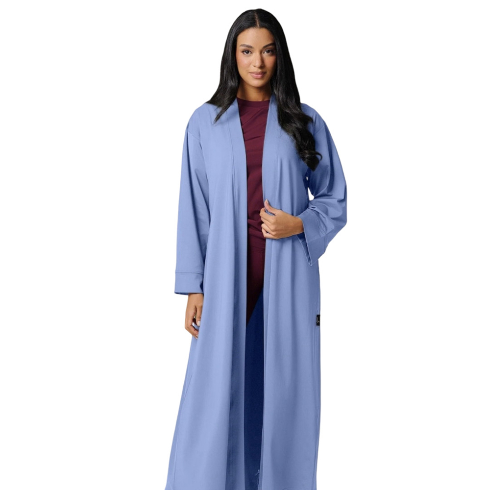 Mulu - Women's Classic Abaya - Light Blue
