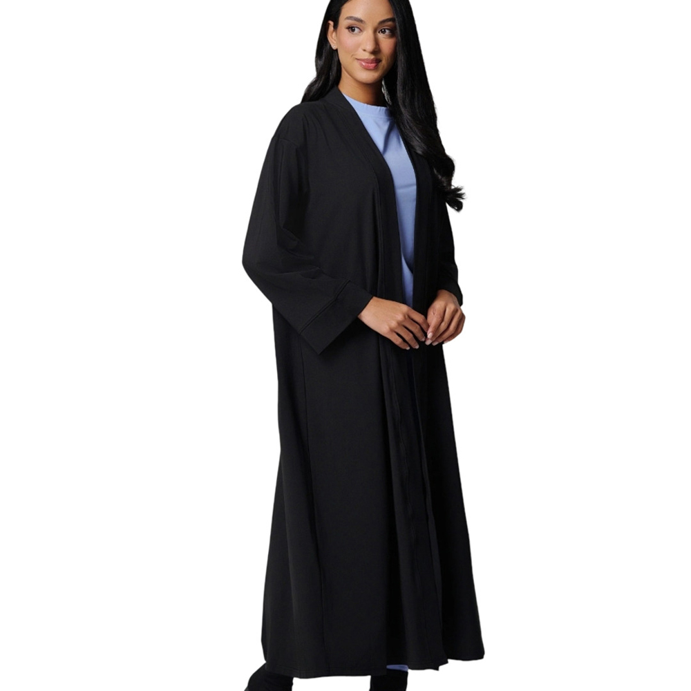 Mulu - Women's Classic Abaya - Black