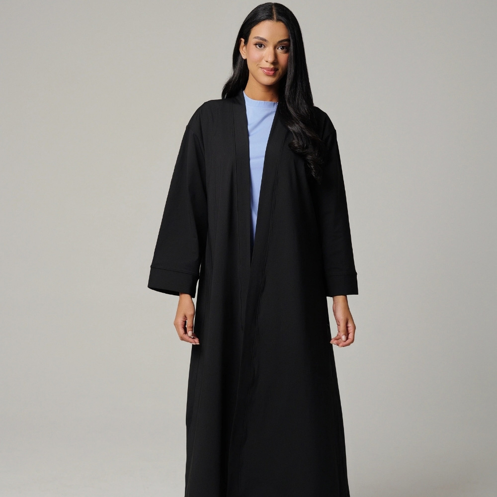 Mulu - Women's Classic Abaya - Black