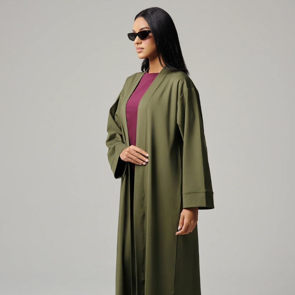Mulu - Women's Classic Abaya - Green