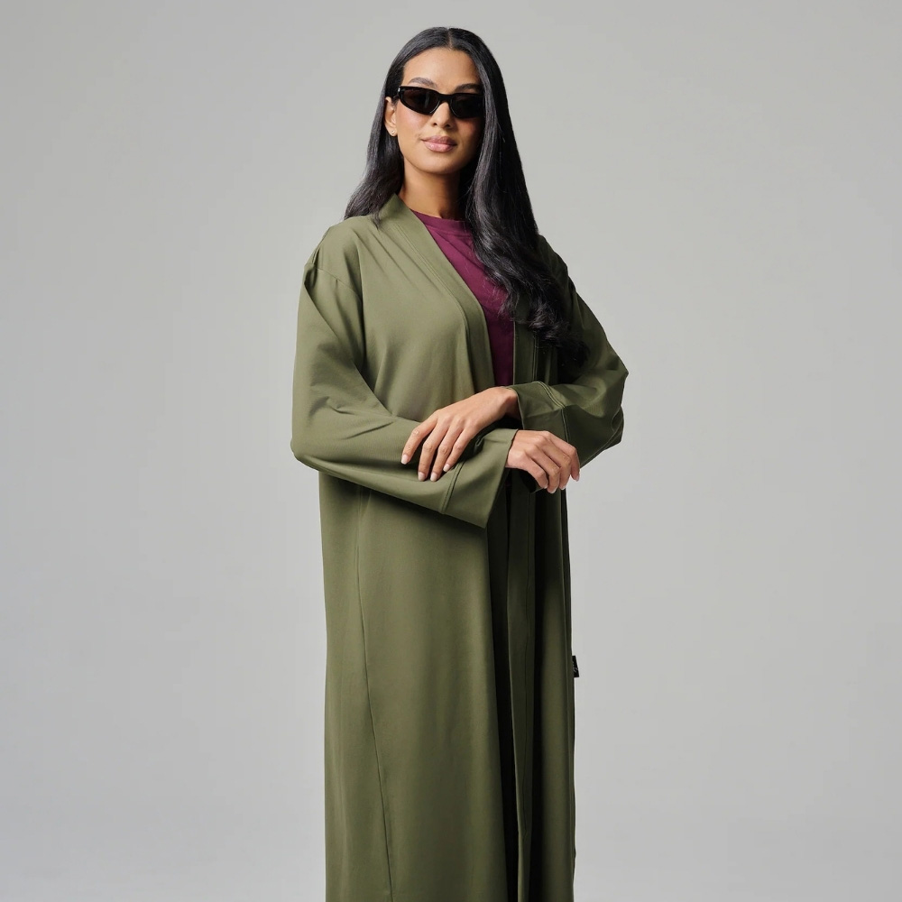 Mulu - Women's Classic Abaya - Green