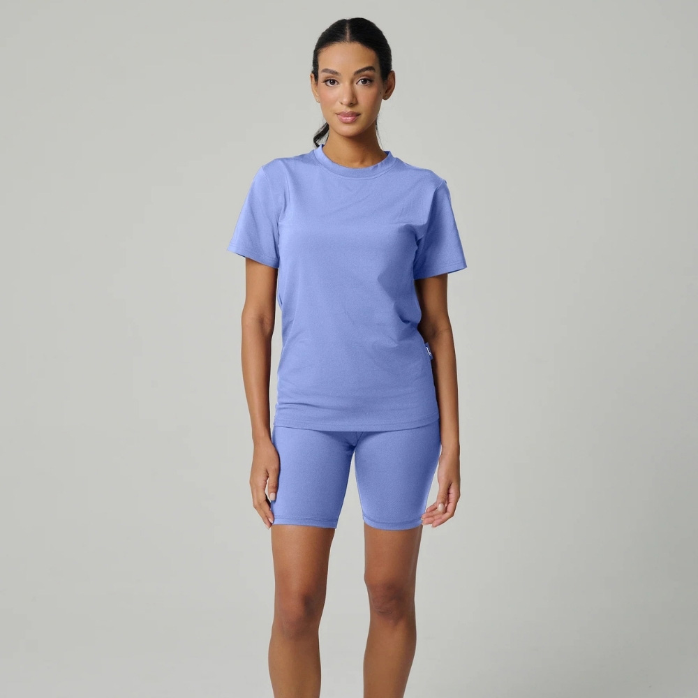 Mulu - Women's Classic Biker Shorts - Light Blue