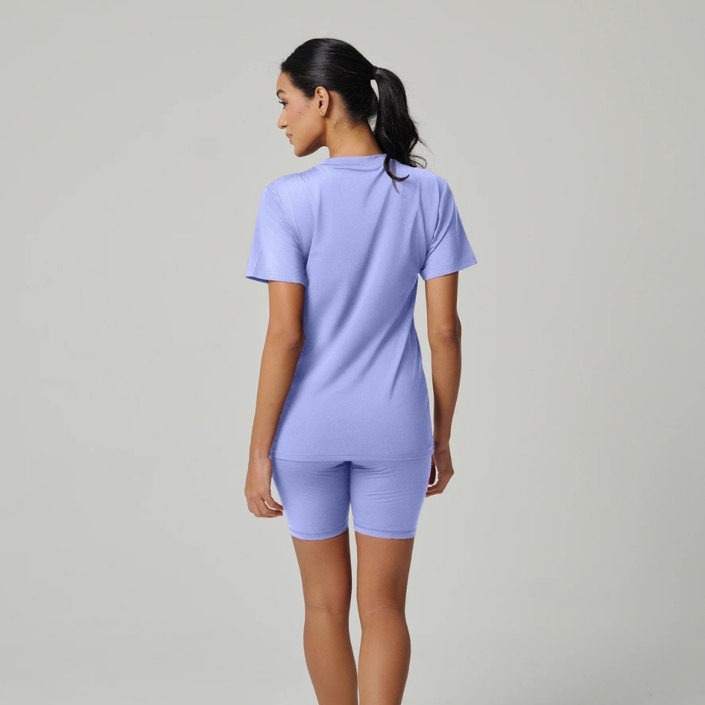 Mulu - Women's Classic Biker Shorts - Light Blue