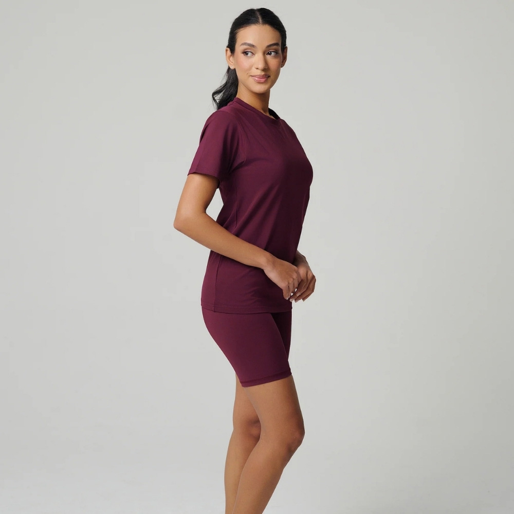 Mulu - Women's Classic Biker Shorts - Maroon
