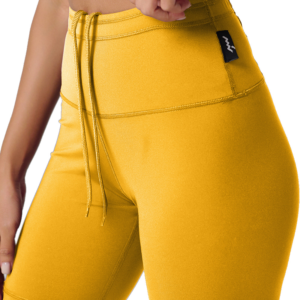 Mulu - Women's Classic Biker Shorts - Yellow
