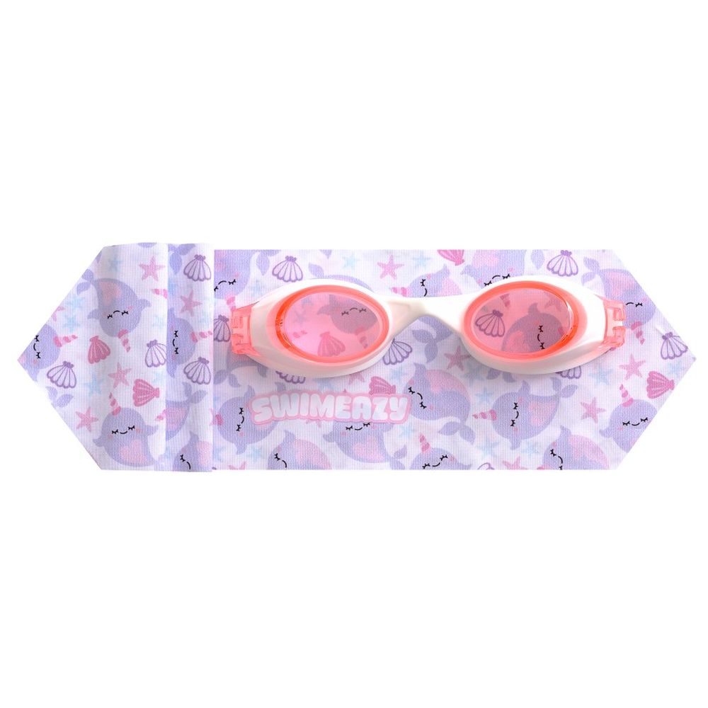 Swimeazy - Whaliboo Headband And White Goggle