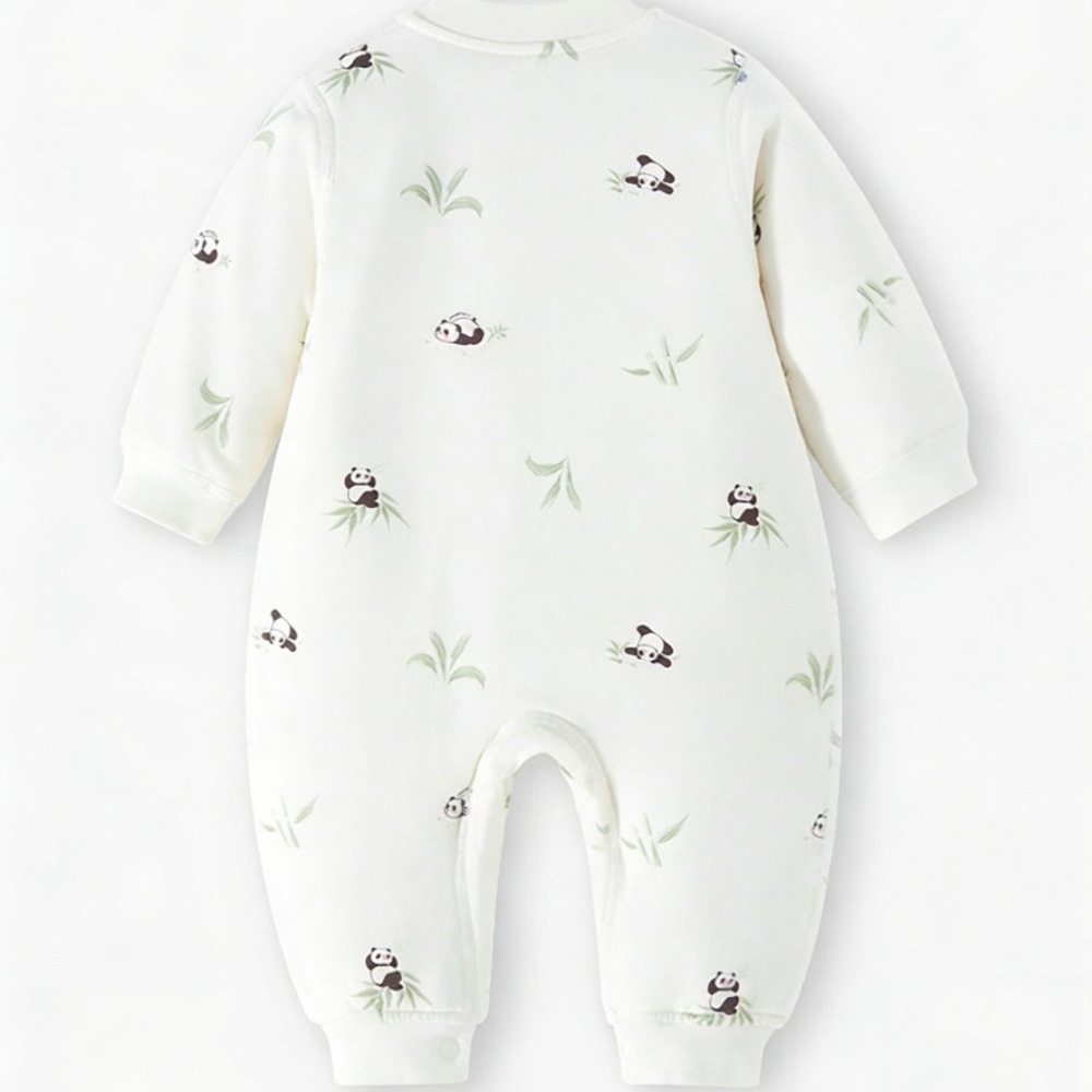 Hongyuer Baby Bamboo Forest Panda Bodysuit