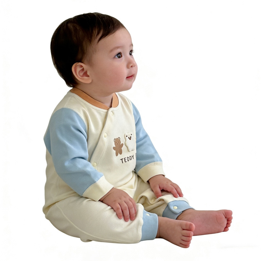 Hongyuer Baby Three Teddy Bear Bodysuit