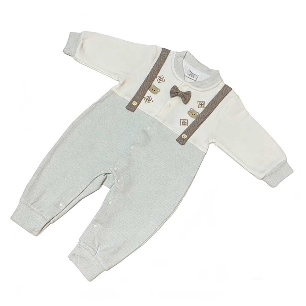 Hongyuer Baby Boy's Gentleman Bear Jumpsuit