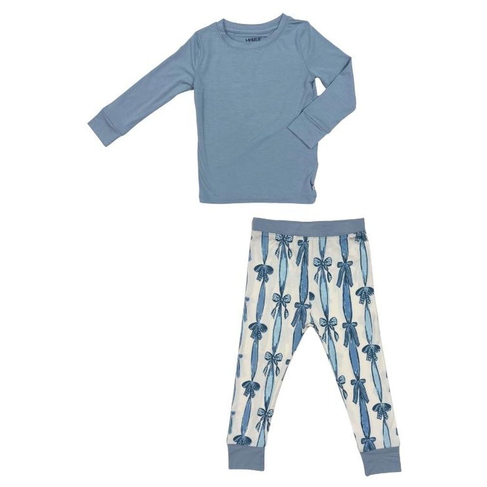 Howar - Tied With Love Pajama - Blue