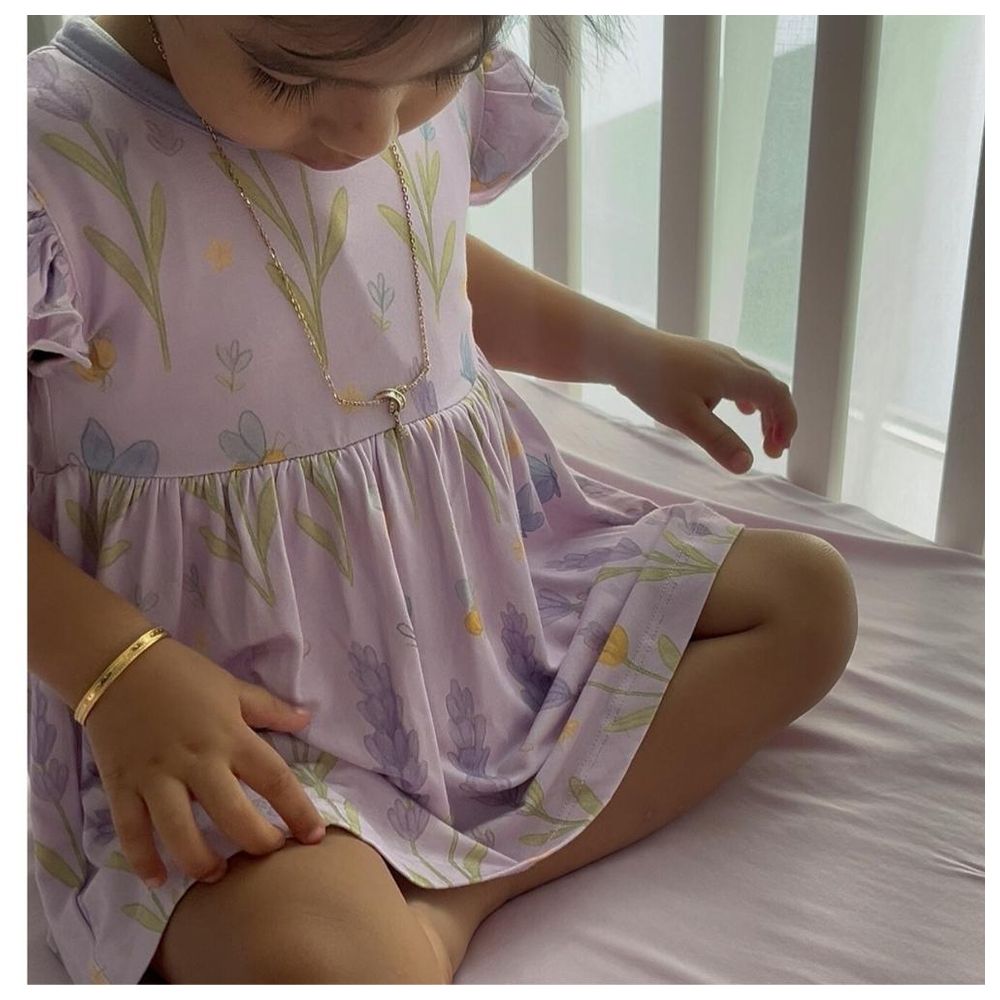 Howar Romper Dress Breeze - Lavender