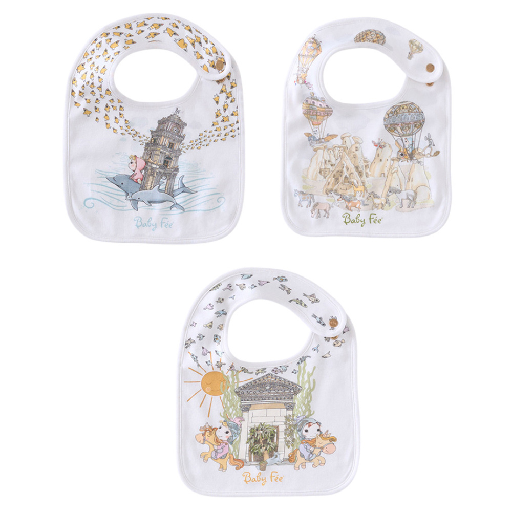 Baby Fee Bib Gift Set - 3 Pcs
