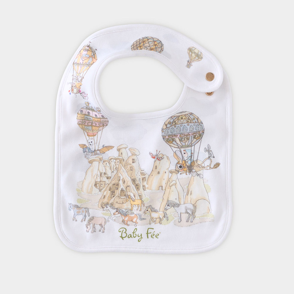 Baby Fee Cappadocia Muslin Blanket & Bib Gift Set
