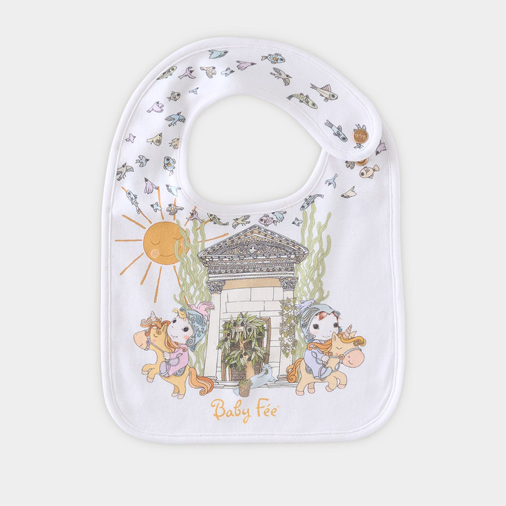 Baby Fee Ephesus Muslin Blanket & Bib Gift Set