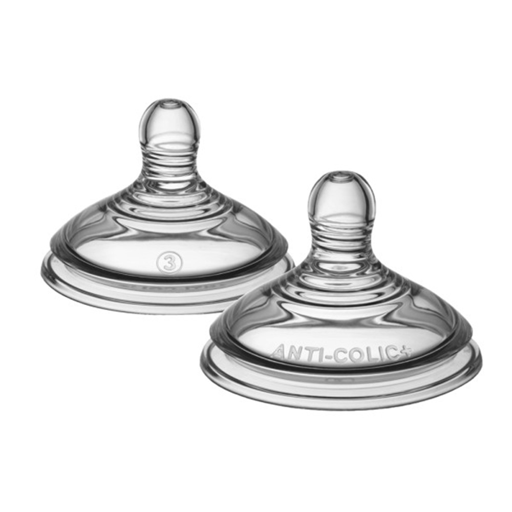 Tommee Tippee - Natural Start Advanced Anti-Colic Fast Flow Teat - 2 Pcs
