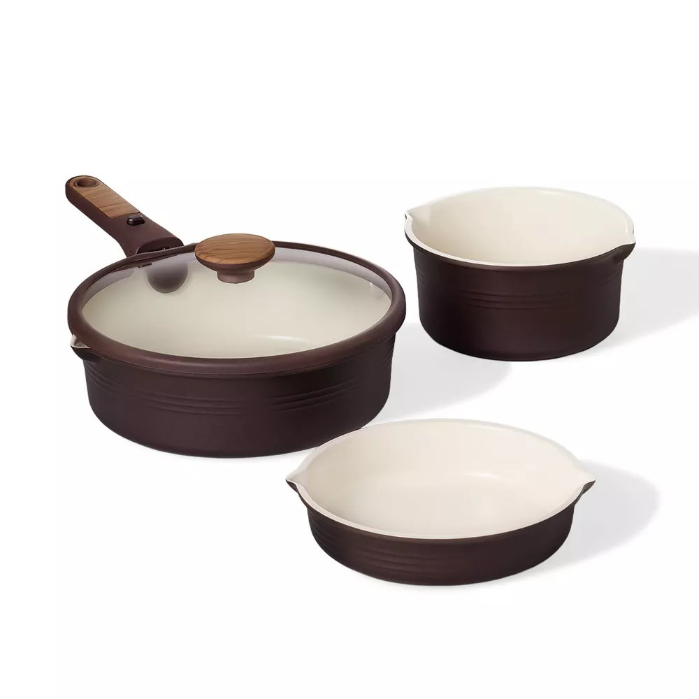 Carote - Ceramic Nonstick Cookware Set - 24Pc-Set