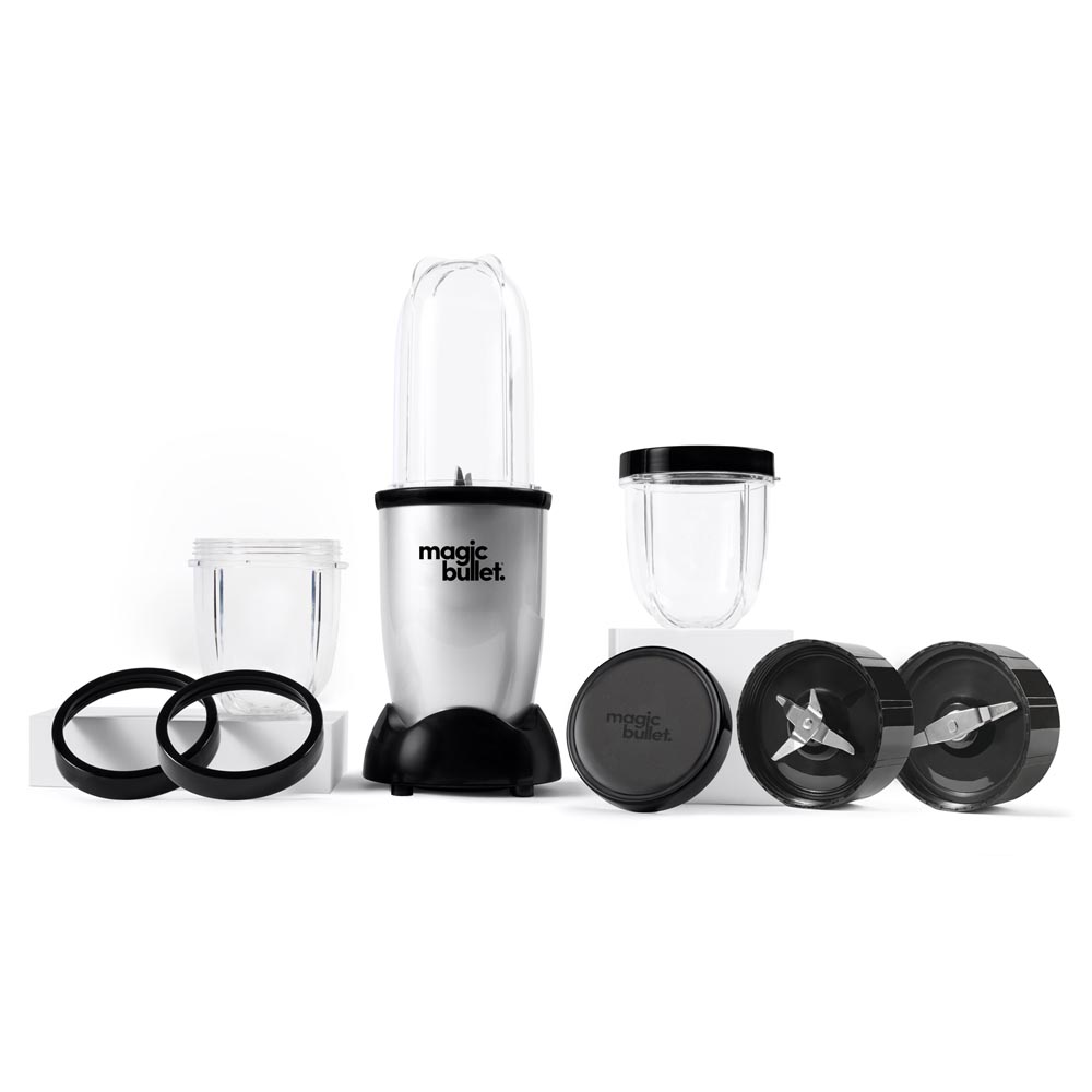 Nutribullet Magic Bullet Blender - 400W - Silver - 11Pc-Set
