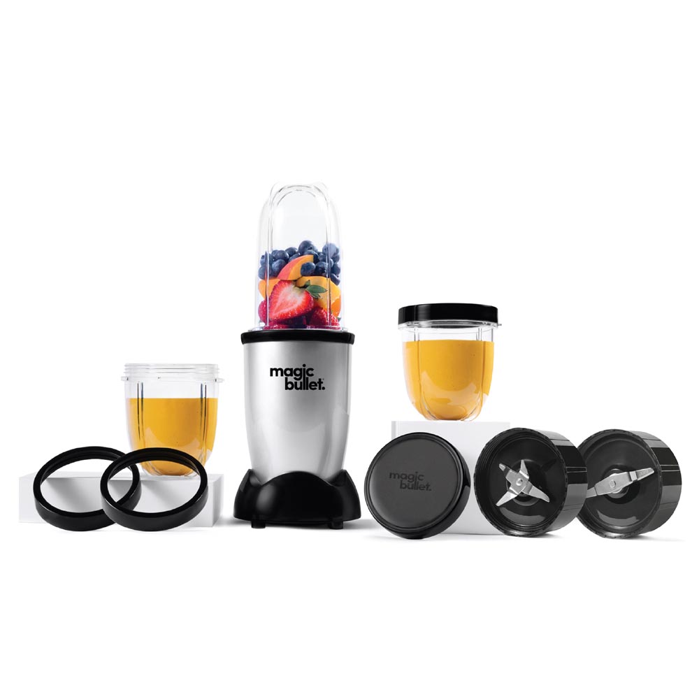 Nutribullet Magic Bullet Blender - 400W - Silver - 11Pc-Set
