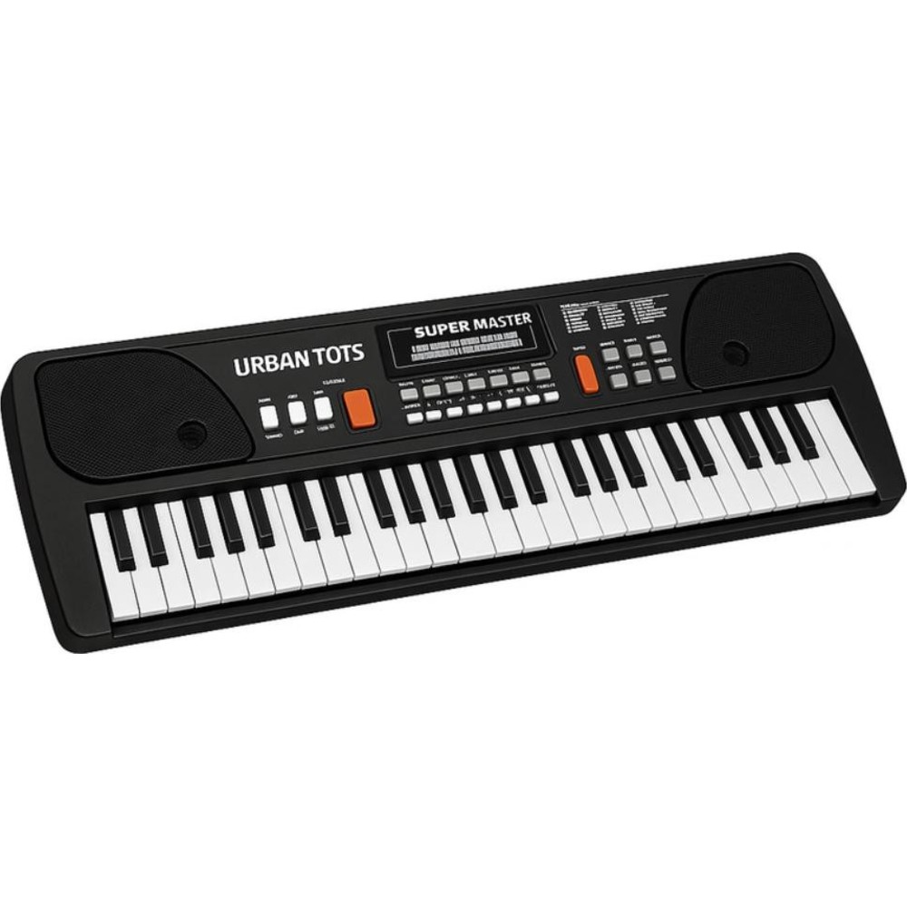 Urban Tots - Big Fun Multi-Functional Piano - Black