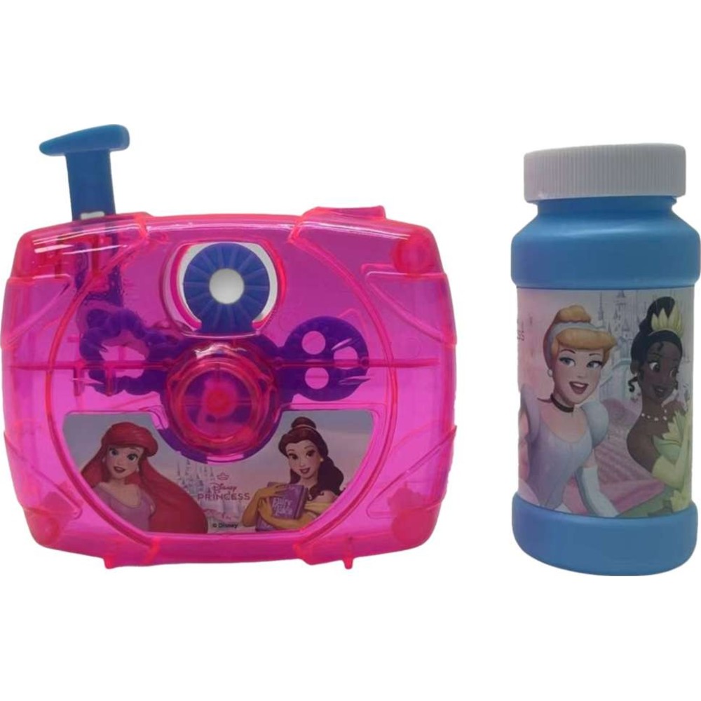 Disney - Princess Bubble Machine With Bubble Solution