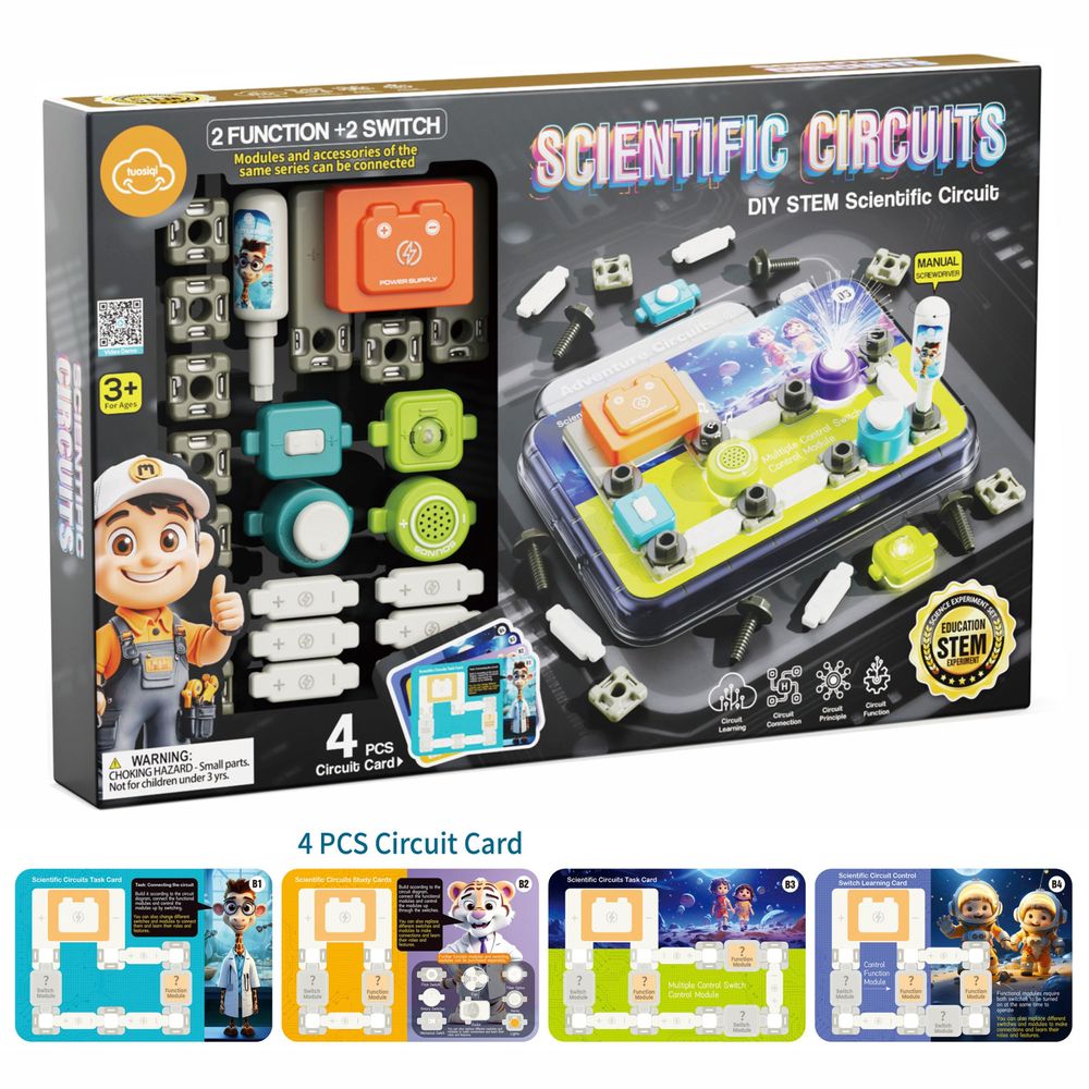 Chanak - Scientific Circuits DIY Steam Kit - 9 Pcs
