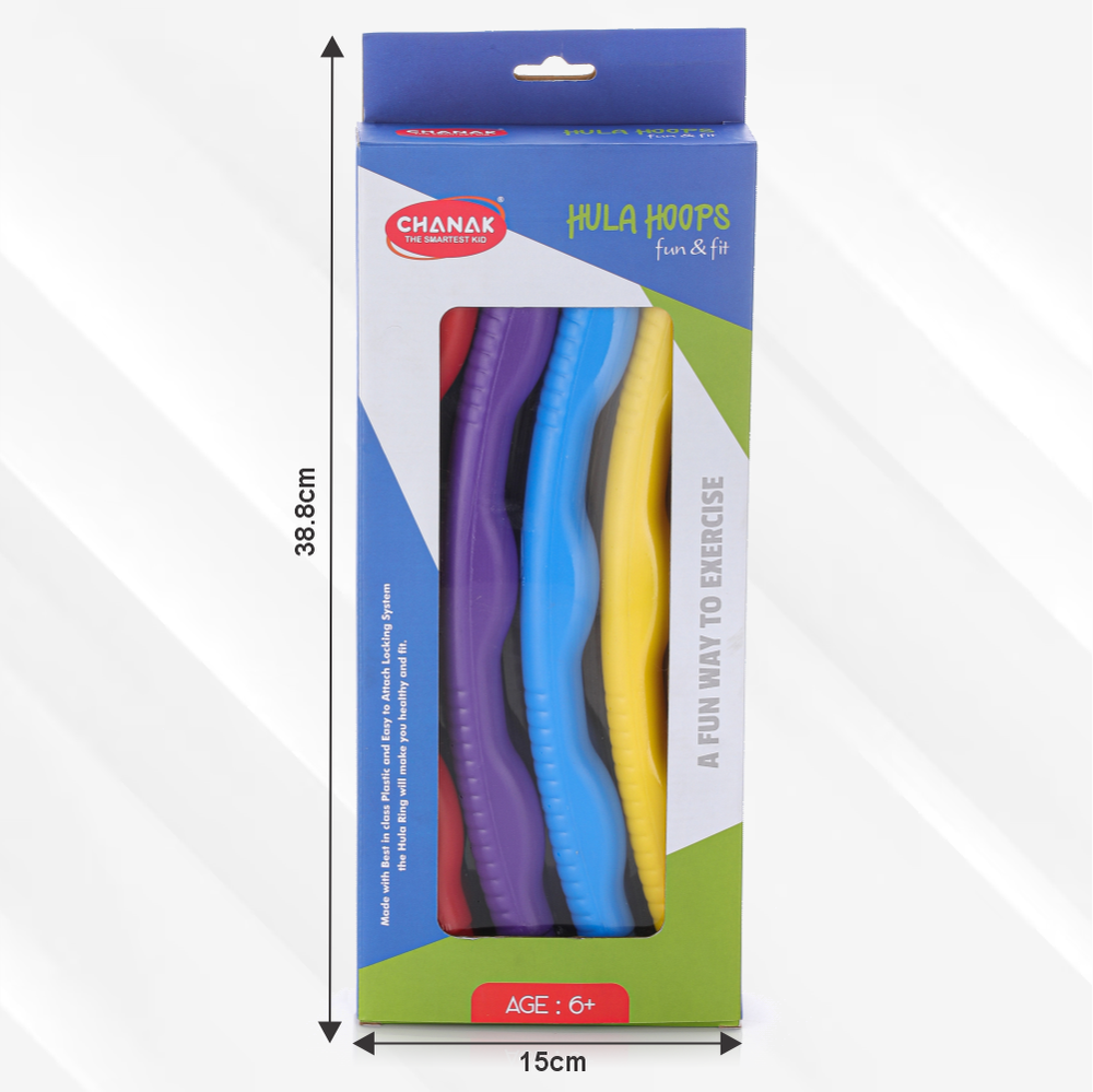 Chanak - Detachable Hula Hoop - 8 Pcs