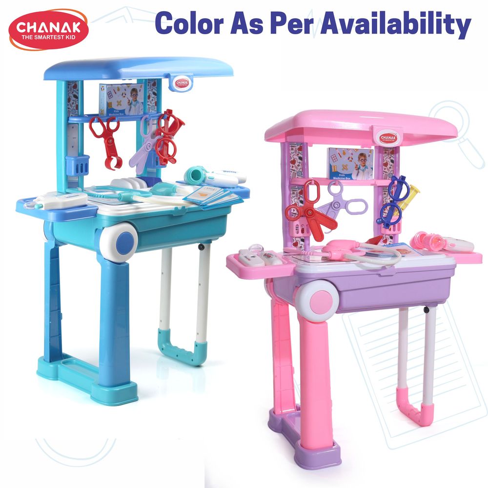 Chanak - Premium Doctor Set With Pull & Push Trolley