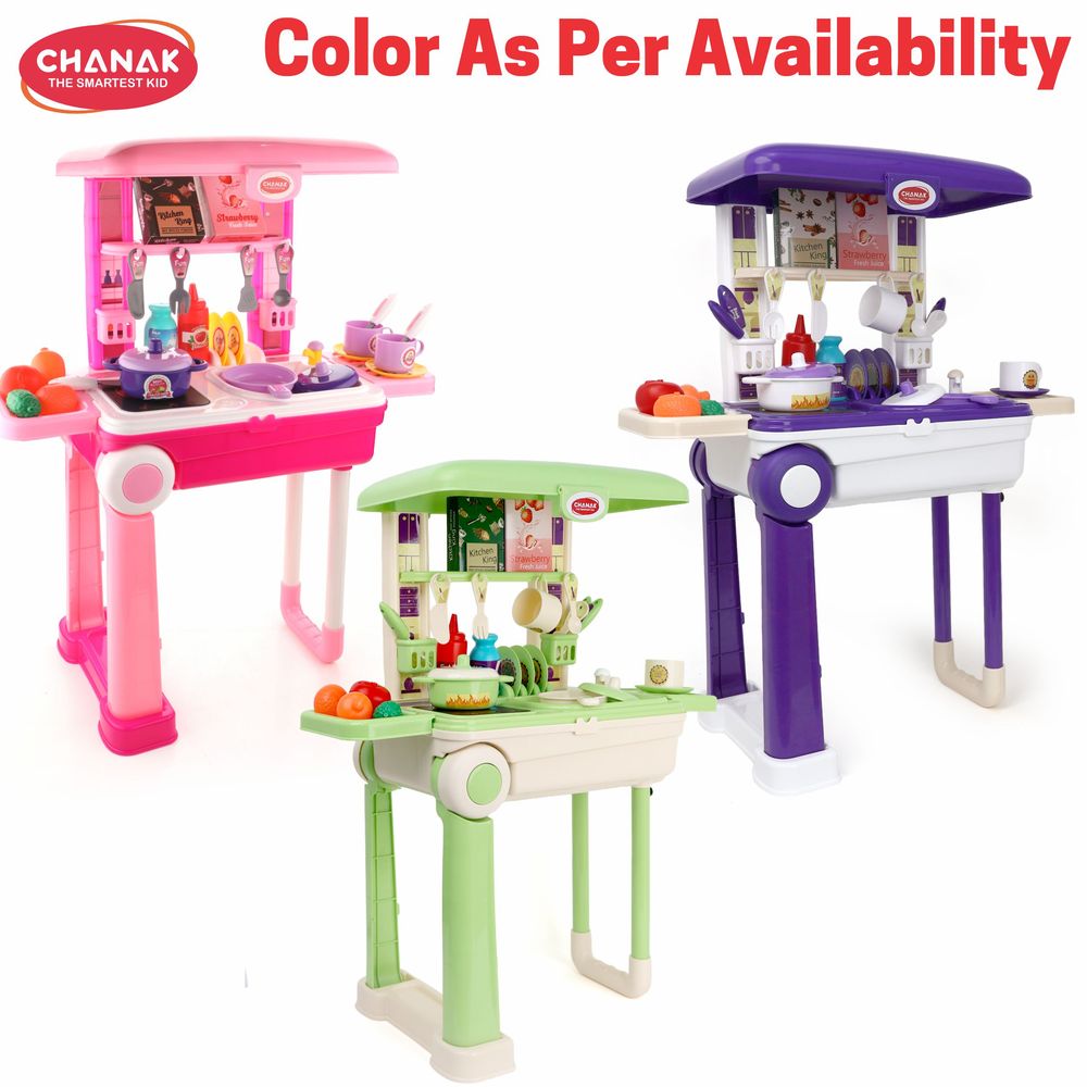 Chanak - Kitchen Suitcase Set On Wheels