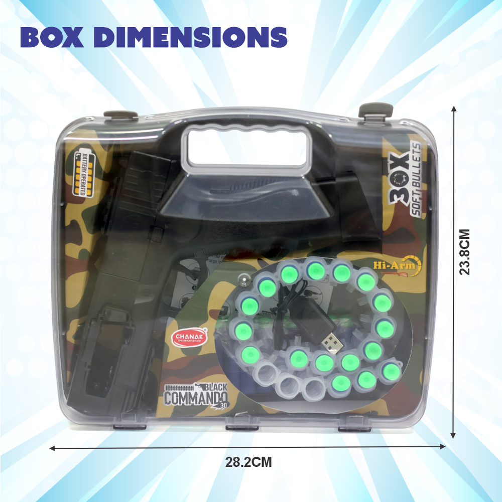 Chanak - Automatic Rapid Fire Dart Gun - 54 Pcs