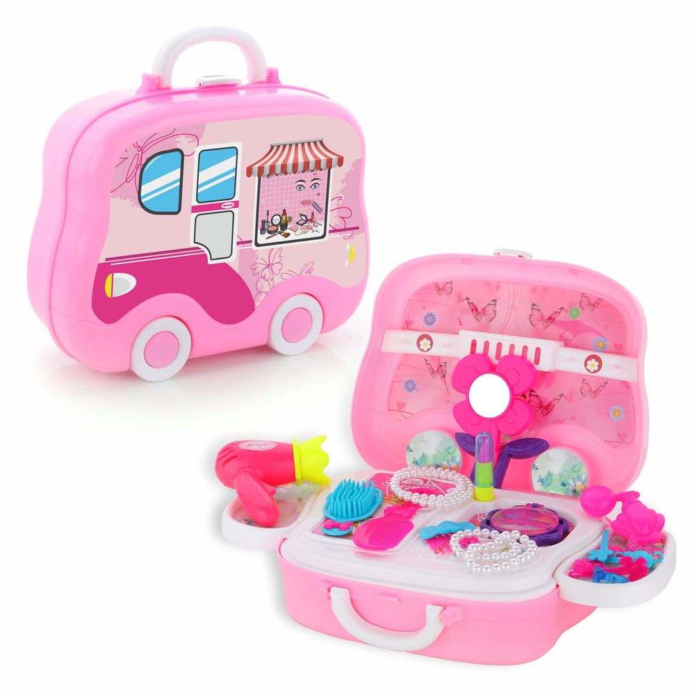 Chanak - Beauty Set Suitcase On Wheel - 24 Pcs