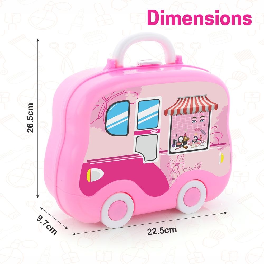 Chanak - Beauty Set Suitcase On Wheel - 24 Pcs