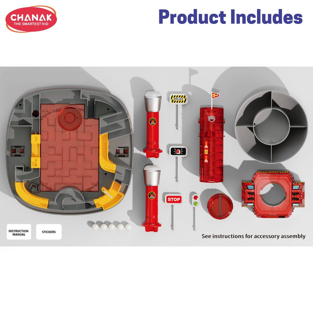 Chanak - Firefighting Maze Tower Game - 16 Pcs