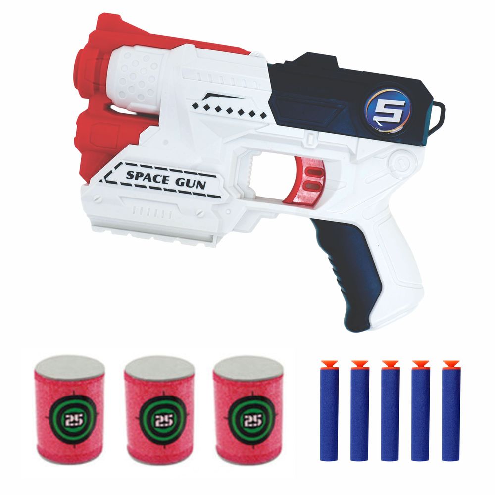 Chanak - Power Shoot Bullet Blaster Set - 9 Pcs