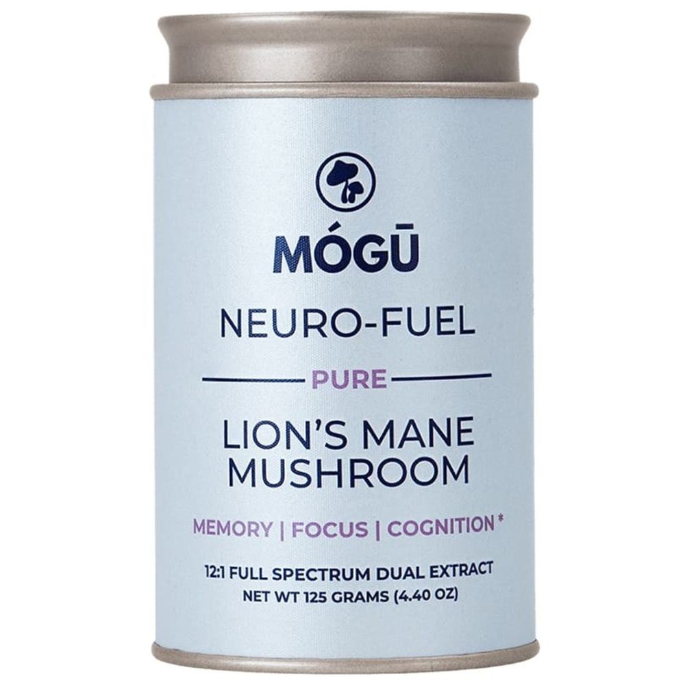 Mogu Mushrooms - Neuro Fuel Pure Lion's Mane 12:1 Extract Powder - 125 gm