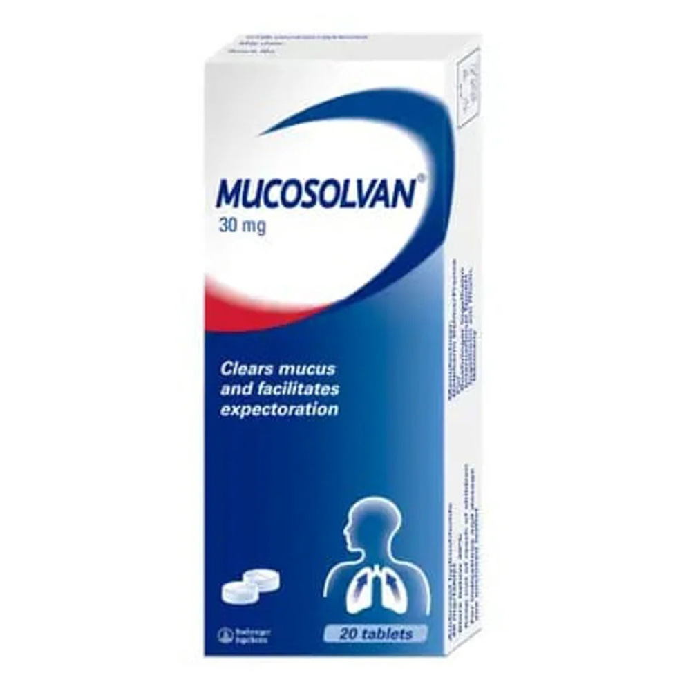 Mucosolvan 30 mg Tablets - 20 Count