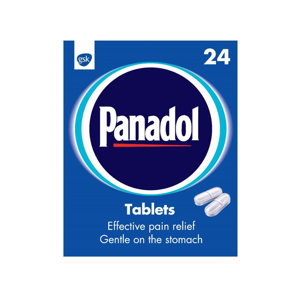 Panadol - Pain Relief 500 mg Tablet - 24 Count