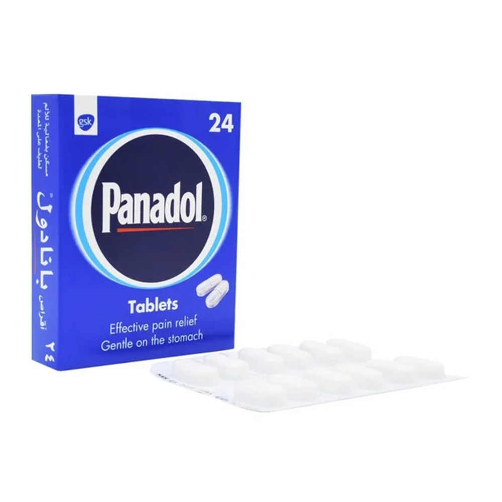 Panadol - Pain Relief 500 mg Tablet - 24 Count