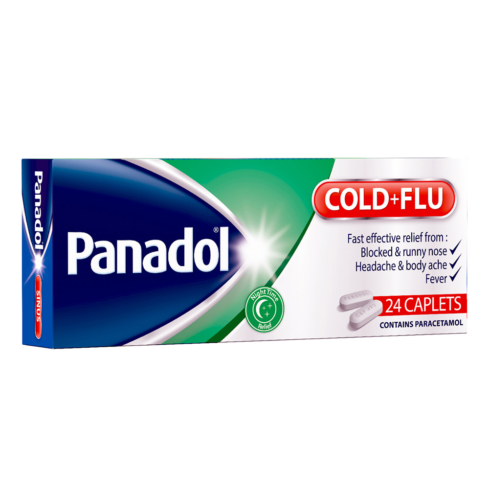 Panadol - Cold And Flu Caplets - 24 Count