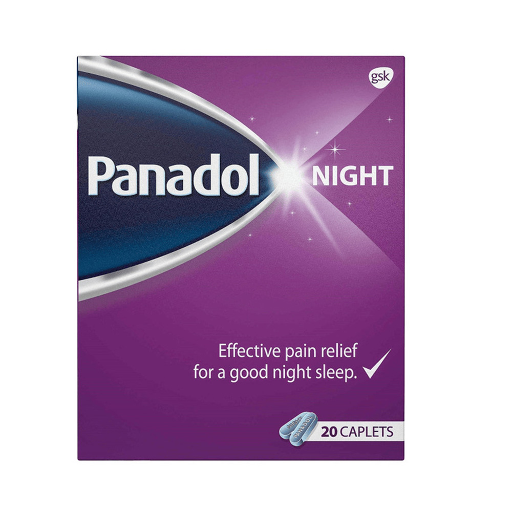 Panadol - Pain Relief Night Caplets - 20 Caplets
