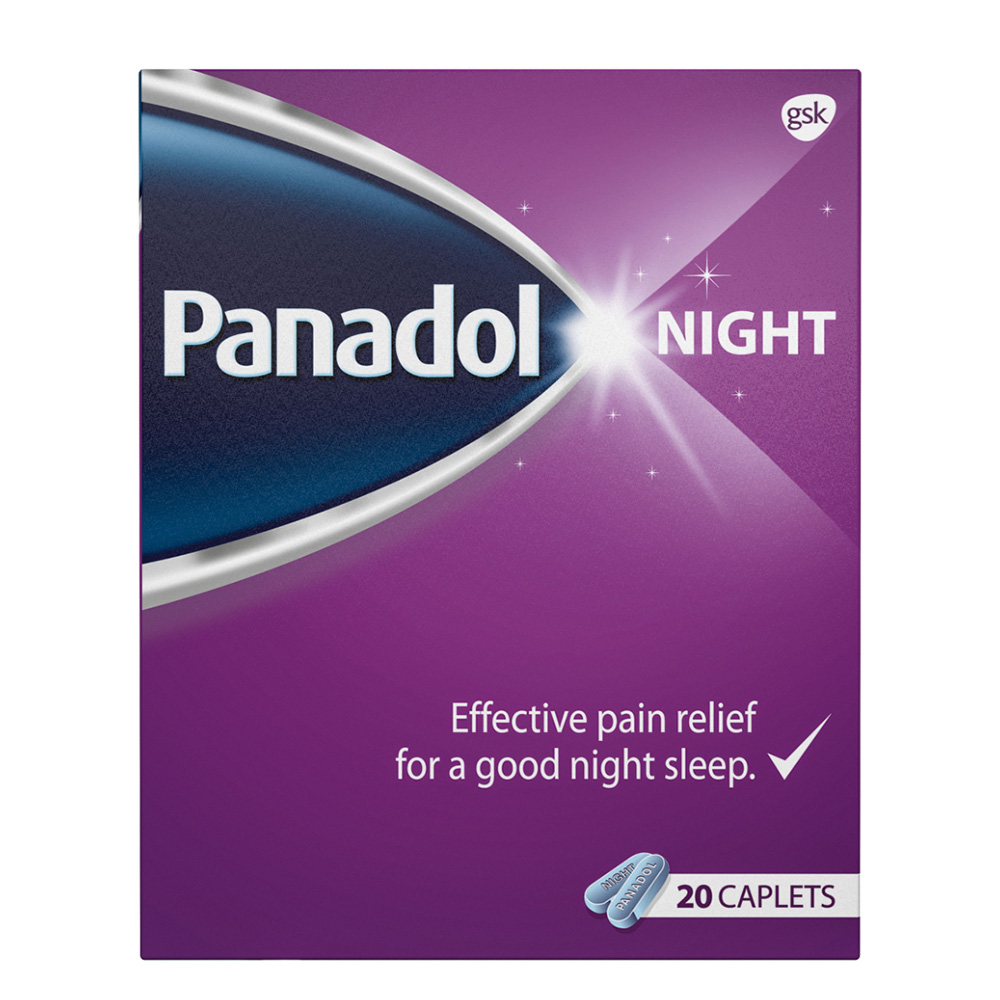 Panadol - Pain Relief Night Caplets - 20 Caplets