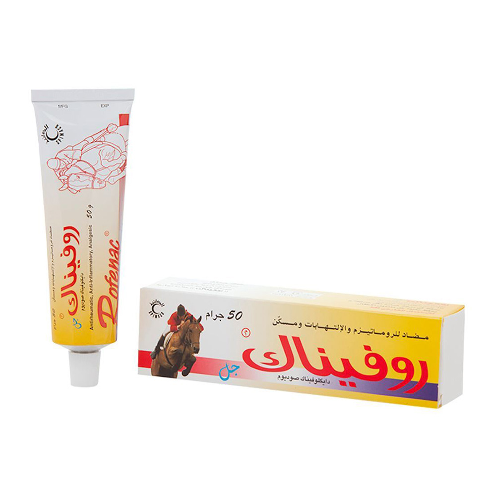 Rofenac - 1% Pain And Inflammation Relief Gel - 50 gm
