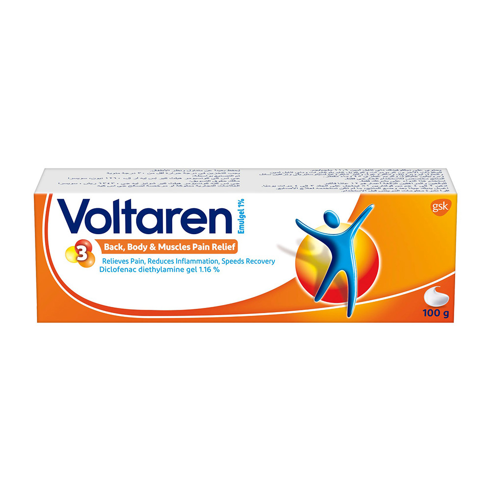 Voltaren - Emulgel 1% - 100 gm