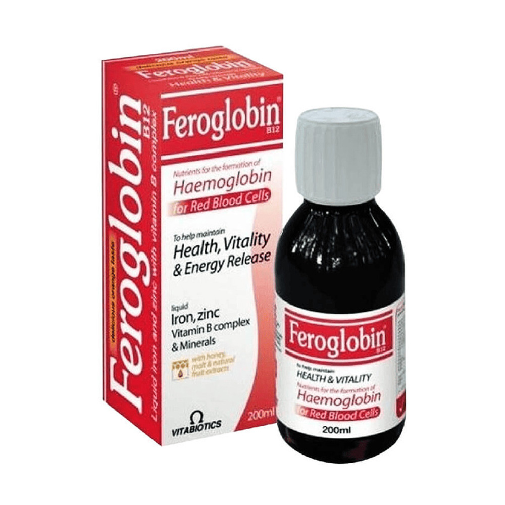 Vitabiotics - Ferro-Globin B12 with Iron Syrup - 200ml