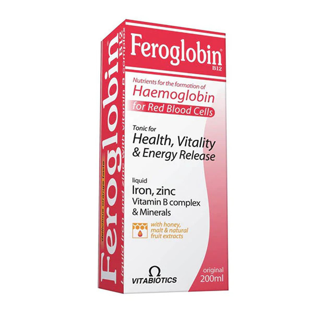Vitabiotics - Ferro-Globin B12 with Iron Syrup - 200ml