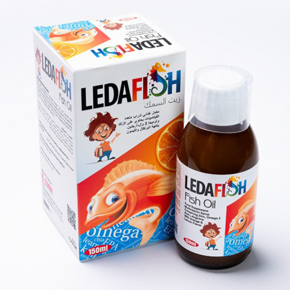 ليدافيش - شراب زيت السمك - 150 مل