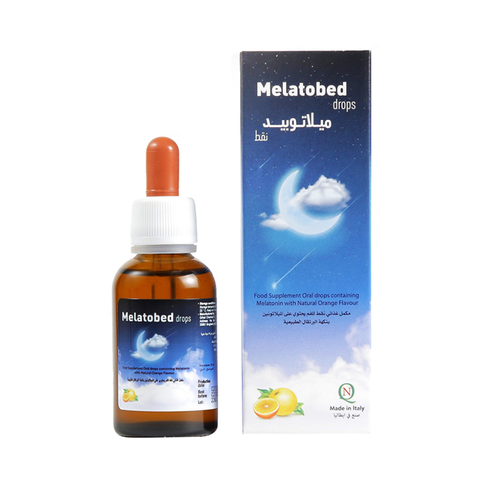Melatobed - Melatonin Oral Drops - Orange - 30 ml