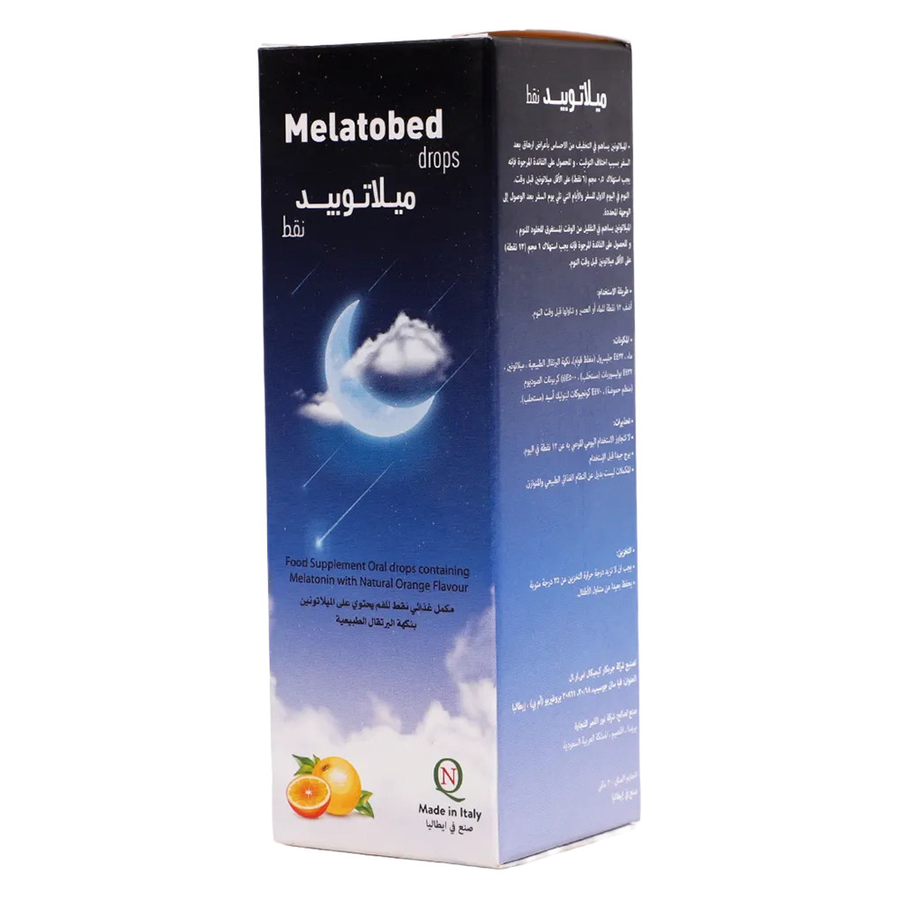 Melatobed - Melatonin Oral Drops - Orange - 30 ml