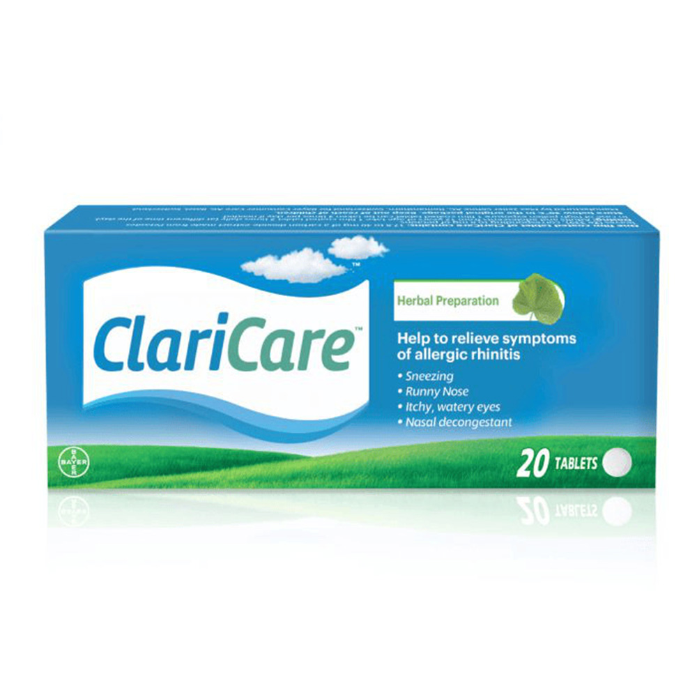 Claricare Herbal Preparation - 20 Tablets
